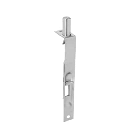 Delaney Hardware FLUSH BOLT SQUARE US15 6 in. 410315